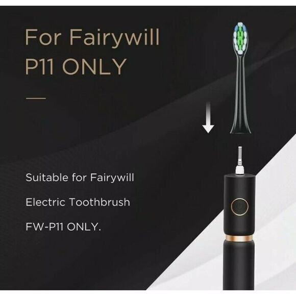 Fairywill P11 Electric Toothbrush Portable Toothbrush Rechargeable & Travel Case - Picture 3 of 8
